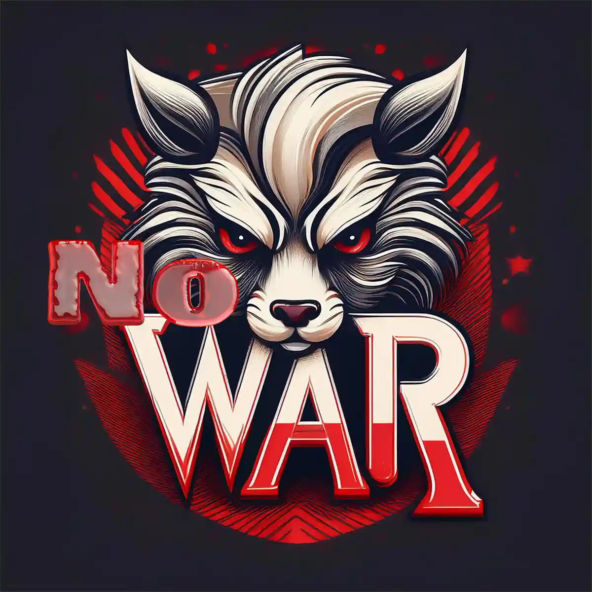 Austria Against War: Maskottchen Milo